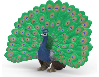 Schleich Zvířátko - páv