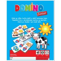 Schmidt 12408 - Domino junior - hra v plechové krabičce 2
