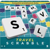 Mattel Scrabble cestovní CZ - Poškozený obal