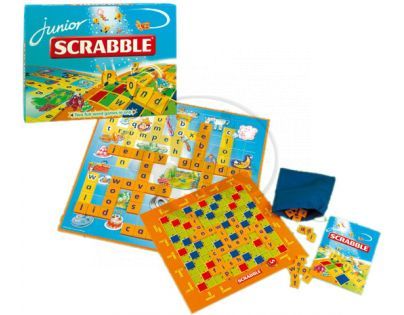 MATTEL 52519 - Junior Scrabble - česká verze