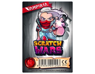 Scratch Wars Karta Hrdiny Vampiria