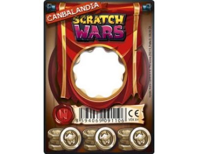 Scratch Wars Karta zbraně Canbalandia