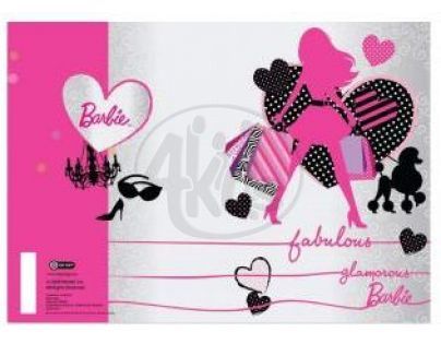 Sešit A4 linkovaný Barbie