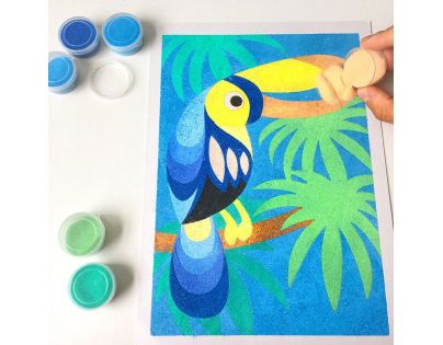 SentoSphere Sablimage Pískové obrázky Africká zvířata