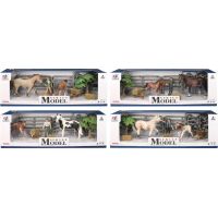 EP Line Series Model Svět zvířat Sada 2 s figurkou, koněm a hříbětem EP Line Series Model Svět zvířat Sada 2 s figurkou, koněm a hříbětem
