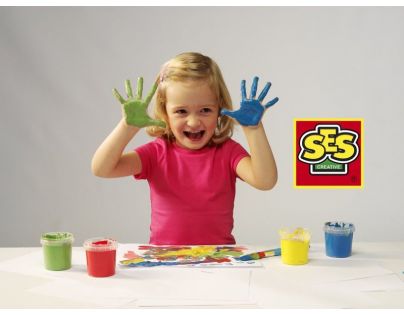 Ses Dětské prstové barvy 4 x 145 ml