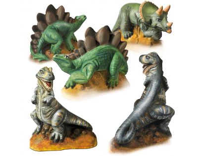 Ses Sádrový trojkomplet Dinosauři