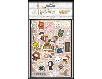 Bluesky Harry Potter Sešit a samolepky A5