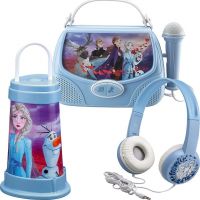 Globix Set Frozen se sluchátky, svítilnou a karaoke boxem Globix Set Frozen se sluchátky, svítilnou a karaoke boxem
