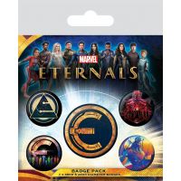 Pyramid International Set odznaků Eternals