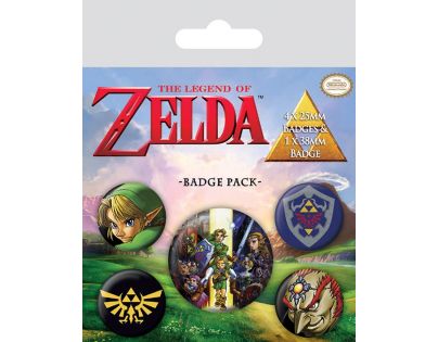 Pyramid International Set odznaků Zelda