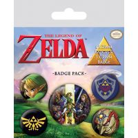 Pyramid International Set odznaků Zelda