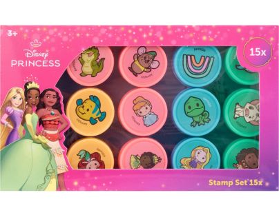 Set razítek Disney Princezny 15 ks