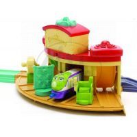 Chuggington 54204 - Set s depem a točnou 2
