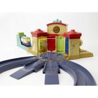 Chuggington 54204 - Set s depem a točnou 3