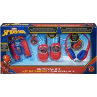 Globix Set Spiderman vysílačky, sluchátka, baterka a kompas 5
