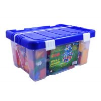 Stavebnice Seva 5 Jumbo plast 1064 ks v plastové krabici Stavebnice Seva 5 Jumbo plast 1064 ks v plastové krabici