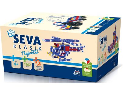 Seva Stavebnice Klasik Jumbo největší 1162 dílků