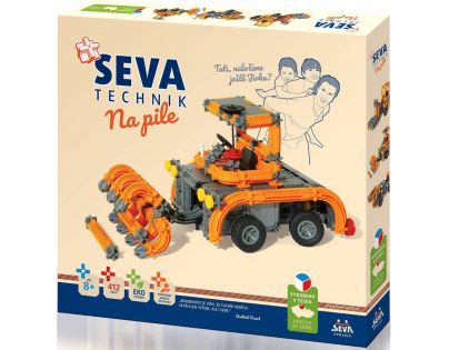 Seva Stavebnice Technik Na pile 412 dílků