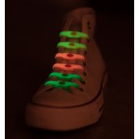 Shoeps Silikonové tkaničky Glow in the dark 2