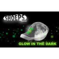 Shoeps Silikonové tkaničky Glow in the dark 4