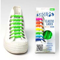 Shoeps Silikonové tkaničky Green 2