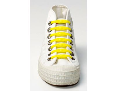 Shoeps Silikonové tkaničky Yellow