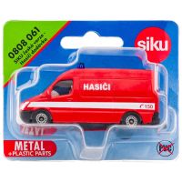 Siku 1043080806100 česká verze Hasiči dodávka