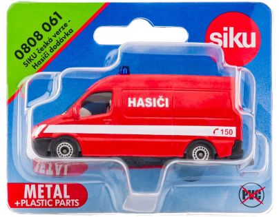 Siku 1043080806100 česká verze Hasiči dodávka