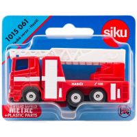 Siku 10431015061 česká verze Hasičské auto s výsuvným žebříkem