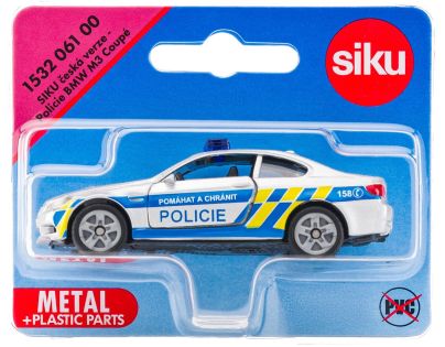Siku 1043153206100 česká verze Policie BMW M3 Coupé