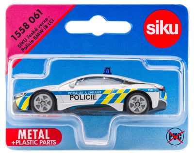 Siku 10431558061 česká verze Policie BMW i8 LCI