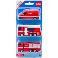 Siku 1043181806100 česká verze Set hasičská sada 3 aut
