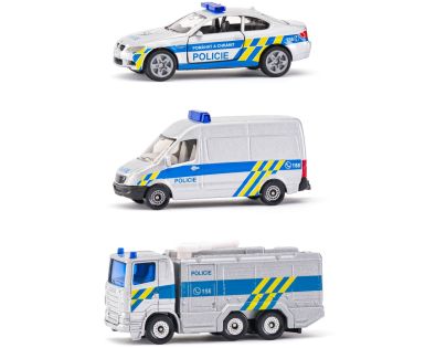 Siku 1043182406100 česká verze Set policejní sada 3 aut