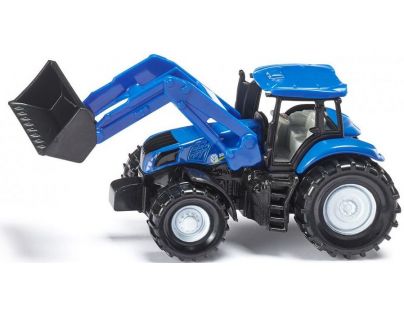 Siku 1355 Traktor New Holland s předním nakladačem