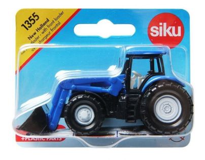 Siku 1355 Traktor New Holland s předním nakladačem