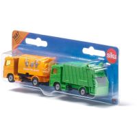 SIKU 1687 zametací a popelářský vůz, komunální set 4