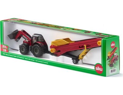 Siku Traktor s dopravníkem