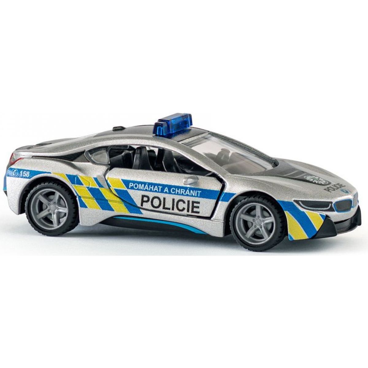 Siku 2348CZ Super česká verze policie BMW i8 LCI