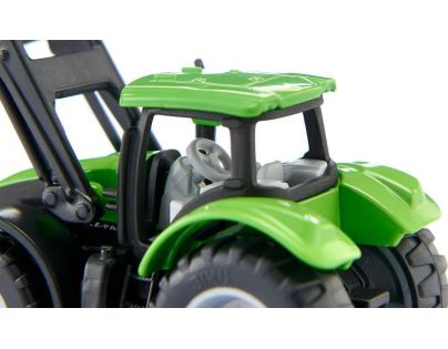 Siku Blister Traktor Deutz-Fahr s předním nakladačem  1:72