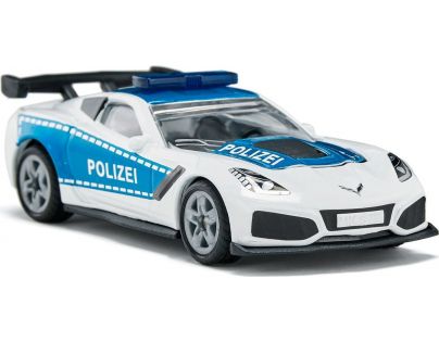 Siku blister Policejní Chevrolet Corvette ZR1 1:87