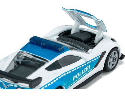 Siku blister Policejní Chevrolet Corvette ZR1 1:87