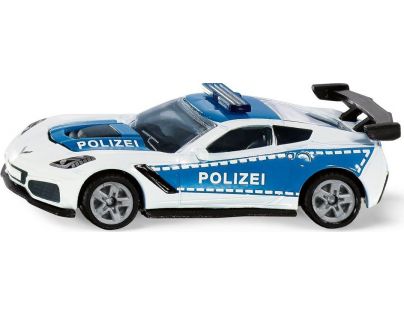 Siku blister Policejní Chevrolet Corvette ZR1 1:87