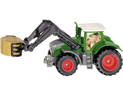 Siku Blister Traktor Fendt s uchopovačem balíků 1:72