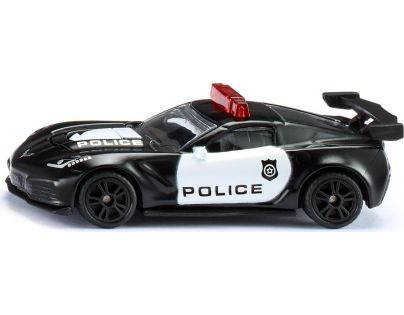 Siku Blister Policie Chevrolet Corvette ZR1 1:87