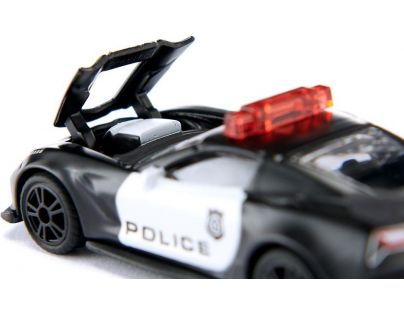 Siku Blister Policie Chevrolet Corvette ZR1 1:87