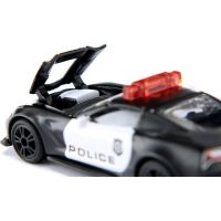 Siku Blister Policie Chevrolet Corvette ZR1 1:87 4