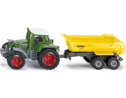 Siku Blister Traktor Fendt s přívěsem Krampe 1:72