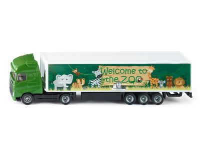 Siku Blister Tahač se skříňovým návěsem návěsem 1 : 87 - Poškozený obal