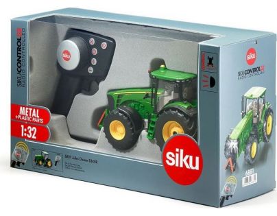 Siku Control Limitovaná edice Traktor John Deere Přívěs s kmeny 1:32